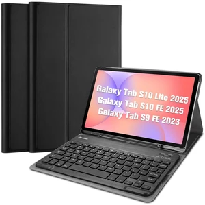 ProCase Keyboard Case for Galaxy Tab S10 Lite/S10 FE/S9 FE 10.9", Black ProCase Keyboard Case for Galaxy Tab S10 Lite/S10 FE/S9 FE 10.9", Black
