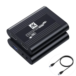 chenyang 4K HDMI Audio Video USB 3.0 Capture Card 1080P 60FPS for PS4/PS5/Switch/Camera/OBS Support Live Streaming/Video Conference/Game Capture/Hometheater chenyang 4K HDMI Audio Video USB 3.0 Capture Card 1080P 60FPS for PS4/PS5/Switch/Camera/OBS Support Live Streaming/Video Conference/Game Capture/Hometheater