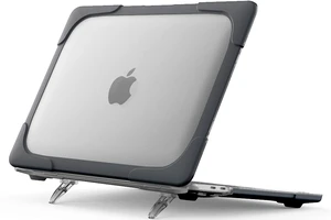 ProCase for MacBook Pro 13 Inch 2023 M2, 2022 2020 M1 A2338/ A2289/ A2251, Heavy Duty Hard Shell Case with Dual Layer Protective Cover and Kickstand for MacBook Pro 13-inch -Black ProCase for MacBook Pro 13 Inch 2023 M2, 2022 2020 M1 A2338/ A2289/ A2251, Heavy Duty Hard Shell Case with Dual Layer Protective Cover and Kickstand for MacBook Pro 13-inch -Black