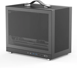 Shiny Snake G350 20.8L MATX Portable Small Form Factor PC Case - MESH Black Shiny Snake G350 20.8L MATX Portable Small Form Factor PC Case - MESH Black