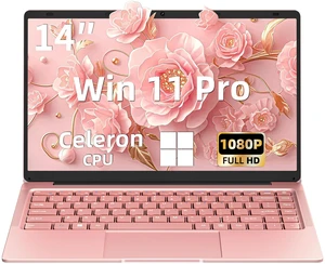 Svikou 14" Thin and Ultra Light Rose Gold Laptop for Students & Seniors Svikou 14" Thin and Ultra Light Rose Gold Laptop for Students & Seniors
