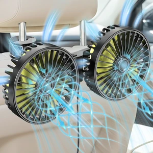 Car Backseat Fans for Backseat Kids, Usb Car Headrest Fan for Car Back Seat Car Backseat Fans for Backseat Kids, Usb Car Headrest Fan for Car Back Seat