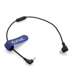Eonvic USB-C Right Angle to 2.5mm LANC Right Angle Run/Stop Cable for DJI RS2 RS3 Sony FS5 FS7 FX6 FX9 Camera Eonvic USB-C Right Angle to 2.5mm LANC Right Angle Run/Stop Cable for DJI RS2 RS3 Sony FS5 FS7 FX6 FX9 Camera