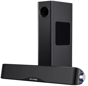 Nylavee Computer Speakers with Subwoofer, 2.1 PC Soundbar, Bluetooth 5.4 Nylavee Computer Speakers with Subwoofer, 2.1 PC Soundbar, Bluetooth 5.4