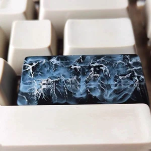 LINWIN Transparent Keycap Fog Style Mountain Shift Keycap for MX Mechanical Keyboard Unique Gifts for Friends LINWIN Transparent Keycap Fog Style Mountain Shift Keycap for MX Mechanical Keyboard Unique Gifts for Friends