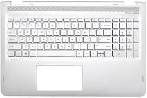 Wzqrps New Replacement for HP Envy X360 M6-AQ 15T-AQ 15-AQ M6-AQ005DX 15 AQ Laptop Upper Case Palmrest Backlit Keyboard Assembly Part 857283-001 Silver Wzqrps New Replacement for HP Envy X360 M6-AQ 15T-AQ 15-AQ M6-AQ005DX 15 AQ Laptop Upper Case Palmrest Backlit Keyboard Assembly Part 857283-001 Silver