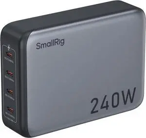 240W USB-C Charger, 4-Port PD3.1 GaN Fast Charger for MacBook Pro/Air PPS Wall Power Adapter iPad, V-Mount Battery, NP-F970 Laptop, Camera - 4751 by DT