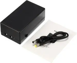 12V 2A 44.4W UPS Uninterrupted Backup Power Supply Mini Battery for Camera Router Security Standby Power Supply