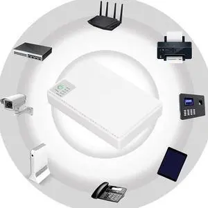 Uninterruptible Power Supply, Mini UPS Uninterruptible Power Supply 5V 9V 12V Output 5V 2A USB Compatible with, Uninterrupted Power Supply (US Plug)