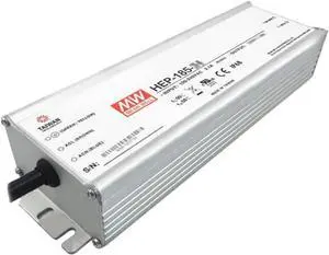 Mean Well HEP 185W 3.9A LED Driver HEP-185-48A AC-DC Single Output Industrial Switching Power Supply Converter Transformer with IP65 PFC Output Current and Voltage Adjustable