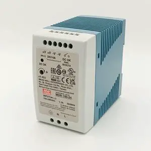 MDR-100-24 Mean Well 96W 24V 4A Switching Power Supply MeanWell MDR-100-24