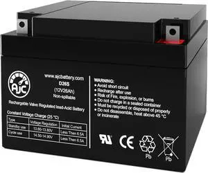 AJC Battery Compatible with UPSonic UPS1500 12V 26Ah UPS Battery