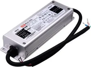 Mean Well XLG 200W 3500mA LED Driver XLG-200-H-AB Switching Power Supply Converter Transformer with IP67 PFC Function 3 in 1 Dimming Io adj by Potmeter Metal House Wire Leads