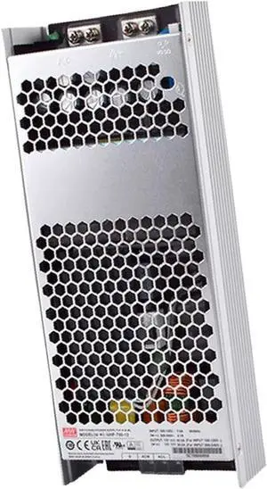 UHP-720 720W Industrial Switch Mode Power Supply, 12V 60A Output, -22°F to 158°F Operating Range, 93.5% Efficiency, Natural Convection Cooled, UL/TUV/CB/CE Certified