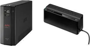 APC UPS 1350VA UPS Battery Backup and Surge Protector, BX1350M Backup Battery Power Supply & UPS Battery Backup and Surge Protector, 850VA Backup Battery Power Supply, BE850G2 Back-UPS