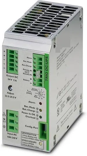 Power Supply Unit Uninterruptible Power Supply UPS TRIO-UPS/1AC/24DC/5 for Industrial Automation, Energy Management etc