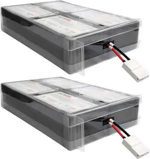 Eaton PW9130N1500R-EBM2US 9130 1500VA Extended Battery Module Compatible Replacement Battery Set by UPSBatteryCenter®