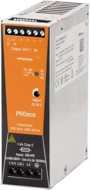 NURII Power Supply, PRO ECO3 120W 24V 5A, 1469530000