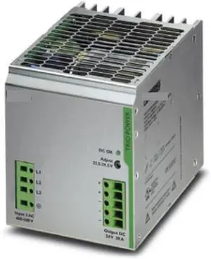 NURII Switching Power Supply, TRIO-PS/3AC/24DC/20, 480W | 24V | 3x400-500VAC | 20A 2866394 NURII Switching Power Supply, TRIO-PS/3AC/24DC/20, 480W | 24V | 3x400-500VAC | 20A 2866394