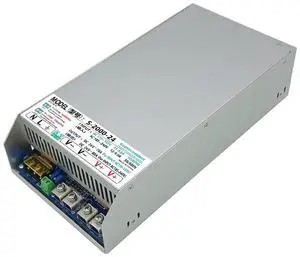 Switching Power Supply 2000W with PFC 110-240V AC to DC 24V 83A Power Supply for CCTV, Computer Project, LED Strip Lights, 3D Printer