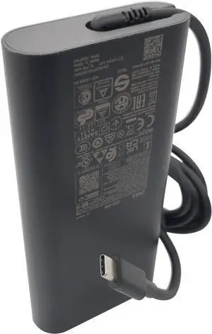 New Replacement for Dell Laptop Charger GAN 165W Watt USB Type C AC Power Adapter, Precision 5680 5690 AC Charger, XPS 17 9720 9730, 0M9TG5, 0GXFW2, 0N86KM. LA165PM210.