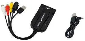 ATP-USB2.0 Video Capture Card for to Digital Converter HD/S Video to USB Audio Video Record Capture Device