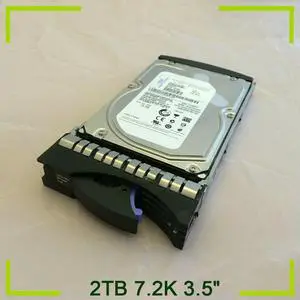 For Server Hard Disk DS3200 DS3300 SATA-SAS 2TB 7.2K 3.5" 49Y1940 49Y1944