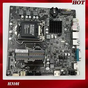 H310I All-in-One Motherboard For JW LGA1151 Support 8-9 Generation CPU ITX Test Good