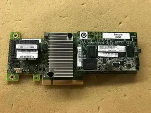 For M5210 12GB array card +1G cache 46C9111 00AE852 44W3393
