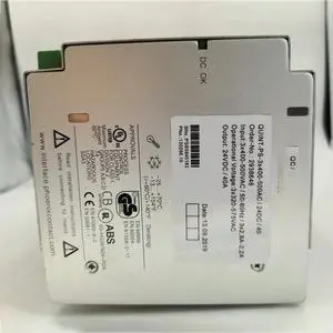 2938646 QUINT-PS-3X400-500AC/24DC/40 QUINT POWER 24VDC/40A Switching Power Supply Fast Ship Works ly