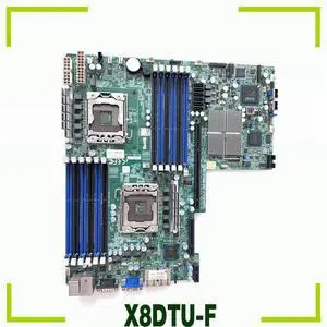 X8DTU-F For Dual way Server Motherboard 55 56 Series CPU LGA1366