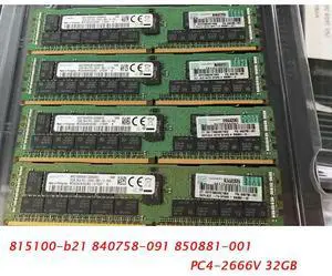 1 Pcs 32GB For 815100-B21 840758-091 850881-001 PC4-2666V 32G Server Memory Gen9 G10