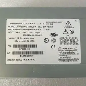 For B300 Server power DPS-1000DB A D73299-005 -008 1050W Test Before Delivery