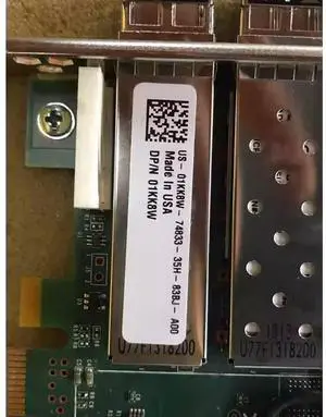 For 16Gb 10 Gigabit Network Card With Dual Electrical Ports 1KK8W 01RVGG 9J1RG 076RF3 QLE2662-DEL QLE2662L