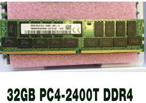 1 pcs For SK Hynix RAM 32G 2400T RECC Server Memory Fast Ship 32GB 2RX4 PC4-2400T DDR4