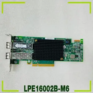 For Emulex LPE16002B-M6 16Gb PCIe Dual Channel HBA Fiber Channel Card LPE16000