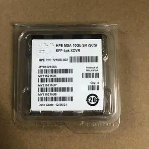 4PCS For C8R25B 721000-002 MSA2050 10GB SR iSCSI 10 Gigabit Optical Module