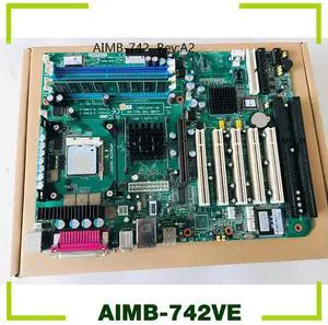 Industrial Computer Mainboard With 2 Isa Slots For Advantech AIMB-742 AIMB-742VE A2