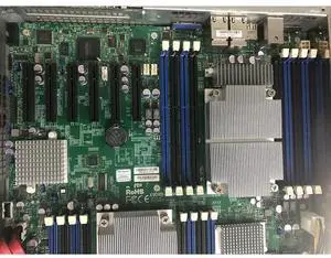 Server Motherboard For X9DRD-7LN4F X79 Good