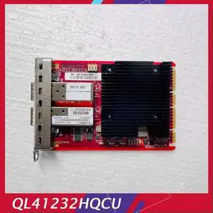 For QLGC 10 Gigabit network card With double Electrical Ports SFP28 QL41232 QL41232HQCU