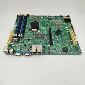 X9SCL-LN4 For Server Motherboard C202 Chipset LGA 1155 Support Xeon E3-1230V2 4 Gigabit Ethernet