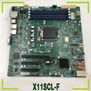 X11SCL-F For Single way Server Motherboard 8th/9th Gen Core i3 Xeon E-2100/2200 Processor LGA1151 DDR4