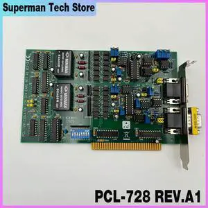 PCL-728 REV.A1 12 Bit 2-Channel Isolated Analog Output ISA Card For Advantech Data Capture Card