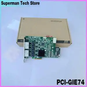 For ADLINK Image acquisition card PCI-GIE74 51-18531-0A10 Network port image card Switch control signal sensor