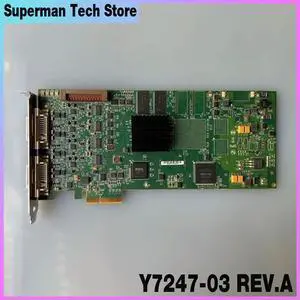 For Matrox S0L6M4AE SOL6M4AE Image Acquisition Card PCIe Y7247-03 REV.A