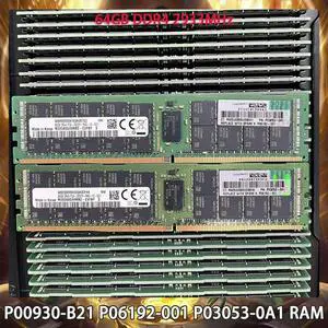 1PCS 64GB DDR4 2933MHz RAM For G10 Server Memory P00930-B21 P06192-001 P03053-0A1