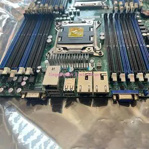 V1/V2 Family ECC DDR3 LGA2011 2 x16 E5-2600 For Server Motherboard X9DRE-TF+