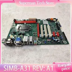 SIMB-A31 REV: A1 For Advantech Industrial Computer Motherboard H81 Dual Network Port LGA1150