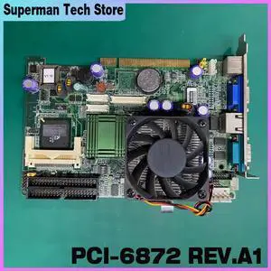 For Advantech PCI-6872F half-length industrial motherboard 190K687215 with network port PCI-6872 REV.A1