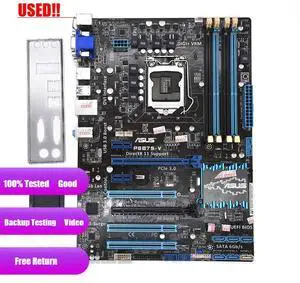 P8B75-V Desktop Motherboard B75 Socket A 1155 i3 i5 i7 DDR3 32G SATA3 USB3.0